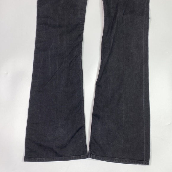 7 For All Mankind Flynt Black Bootcut Denim Pants Size 29 - Picture 7 of 13